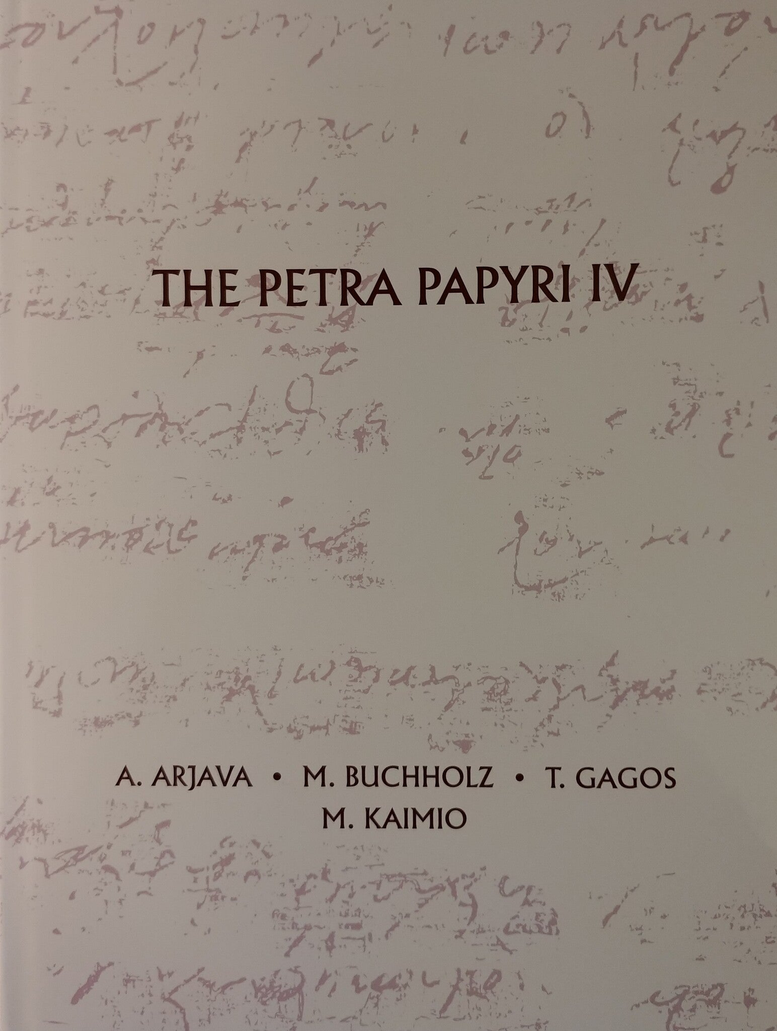 The Petra Papyri IV